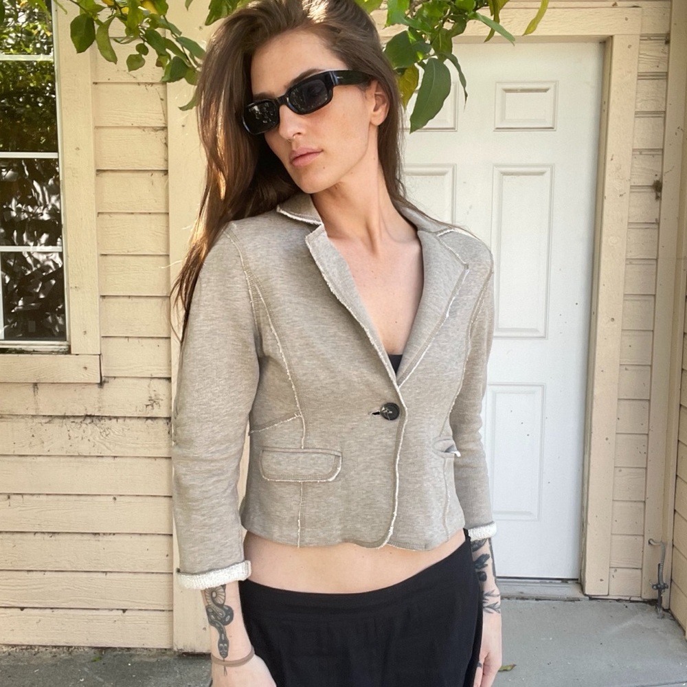 Buffalo David Bitton - Women's Beige Blazer